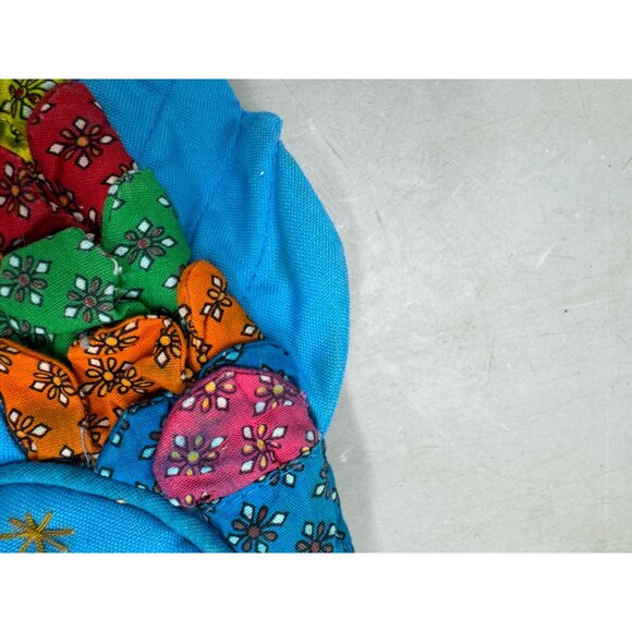 Colorful Fish Shaped Quilted Potholders By David E. Glatt set of 2 colorful blue - Picture 15 of 15